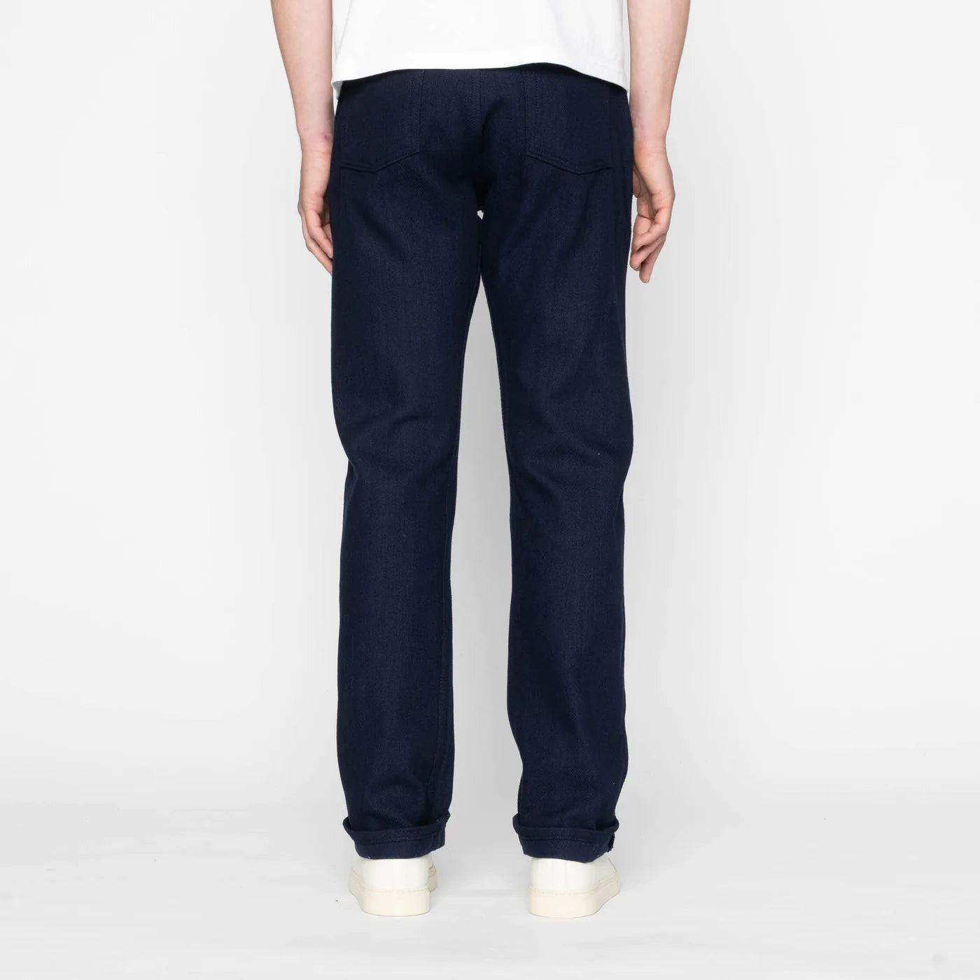 Naked & Famous Denim - True Guy in Maekake Dobby Indigo