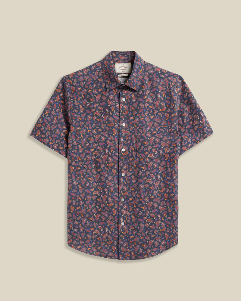 Portuguese Flannel - Paisley in Silk/Linen