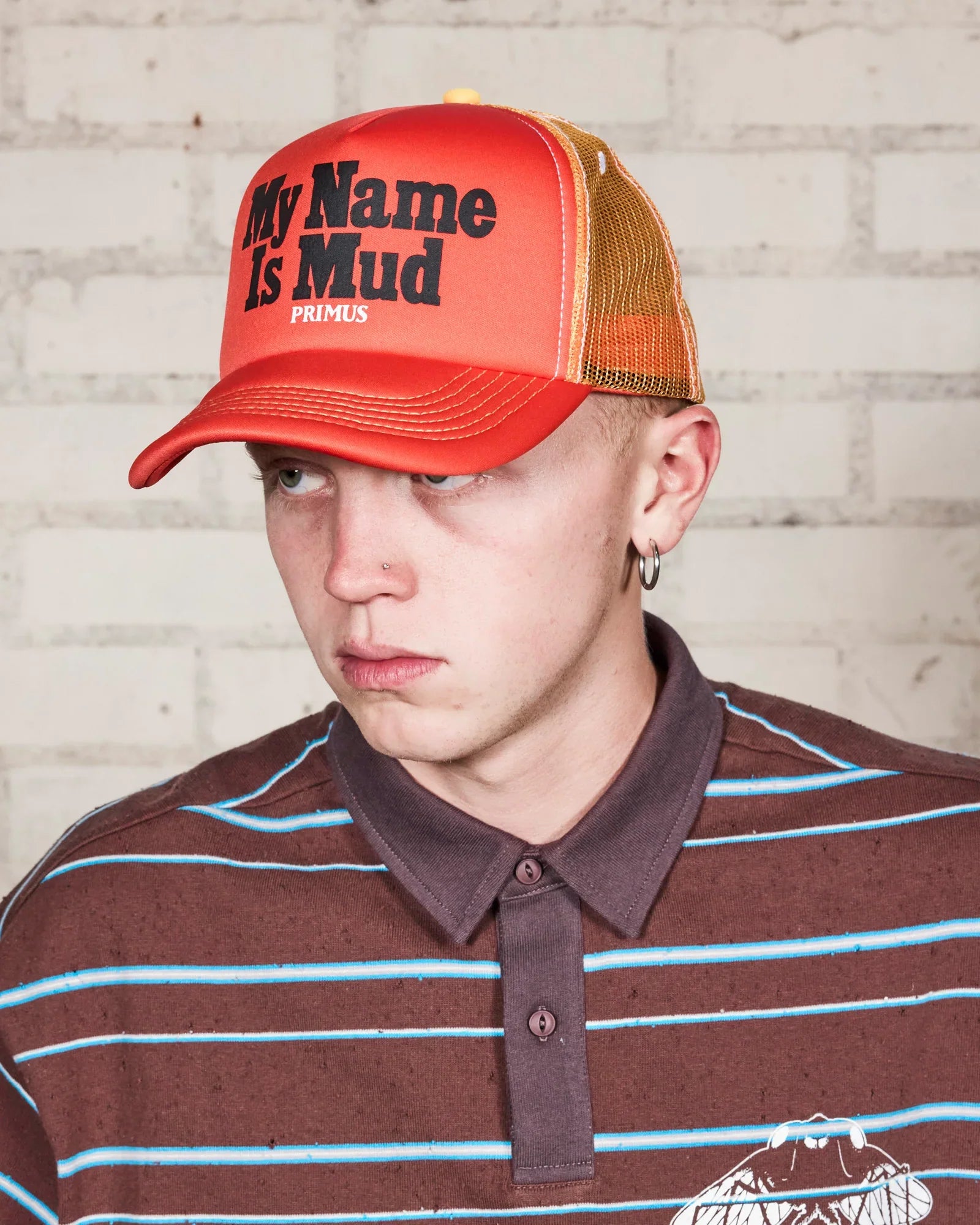 Pleasures x Primus - Mud Trucker Hat Orange