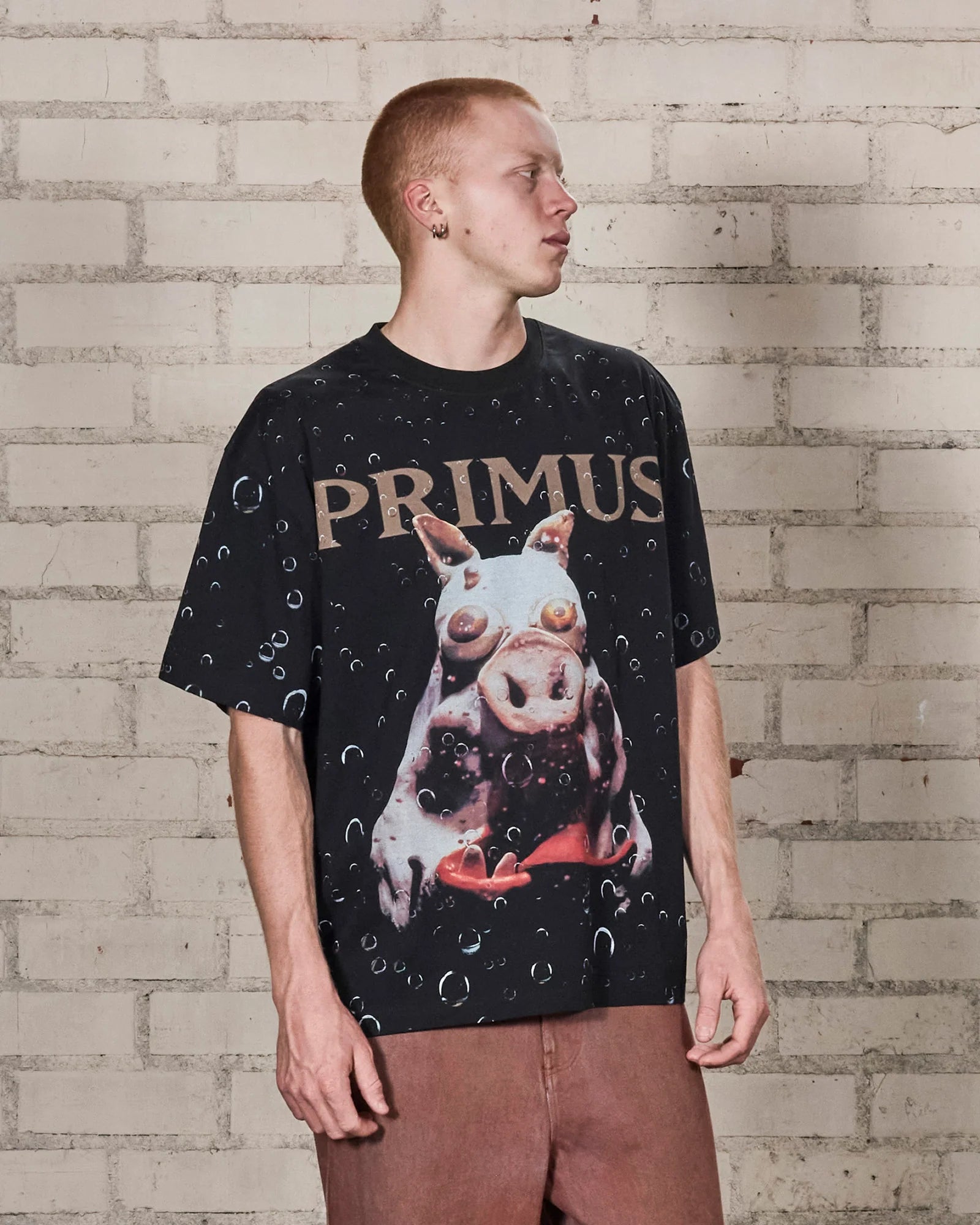 Pleasures x Primus - Pork Soda T-Shirt Black