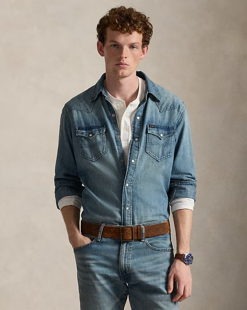 Polo Ralph Lauren - Slub Denim Western Shirt