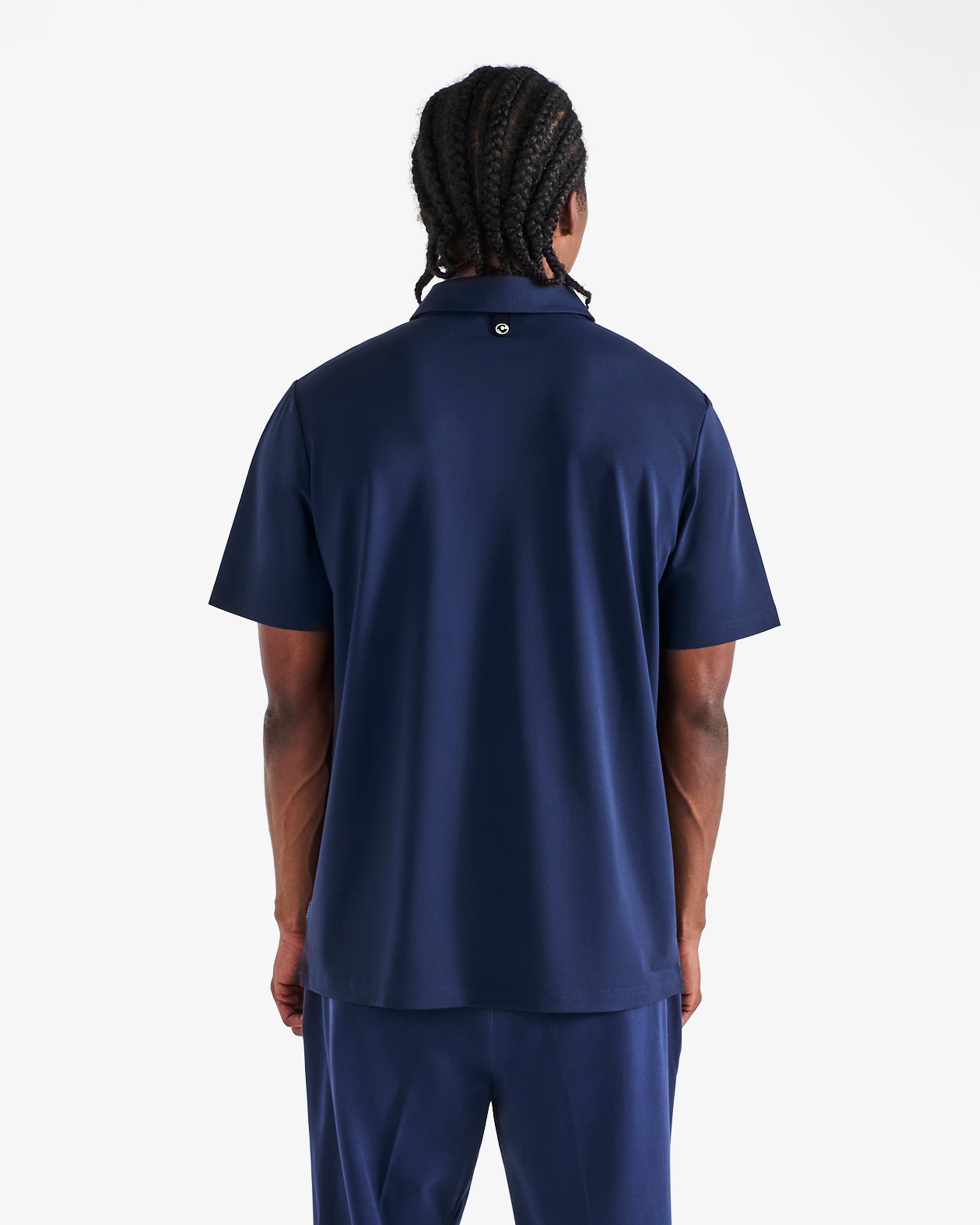 Malbon - Fairway Polo in Navy