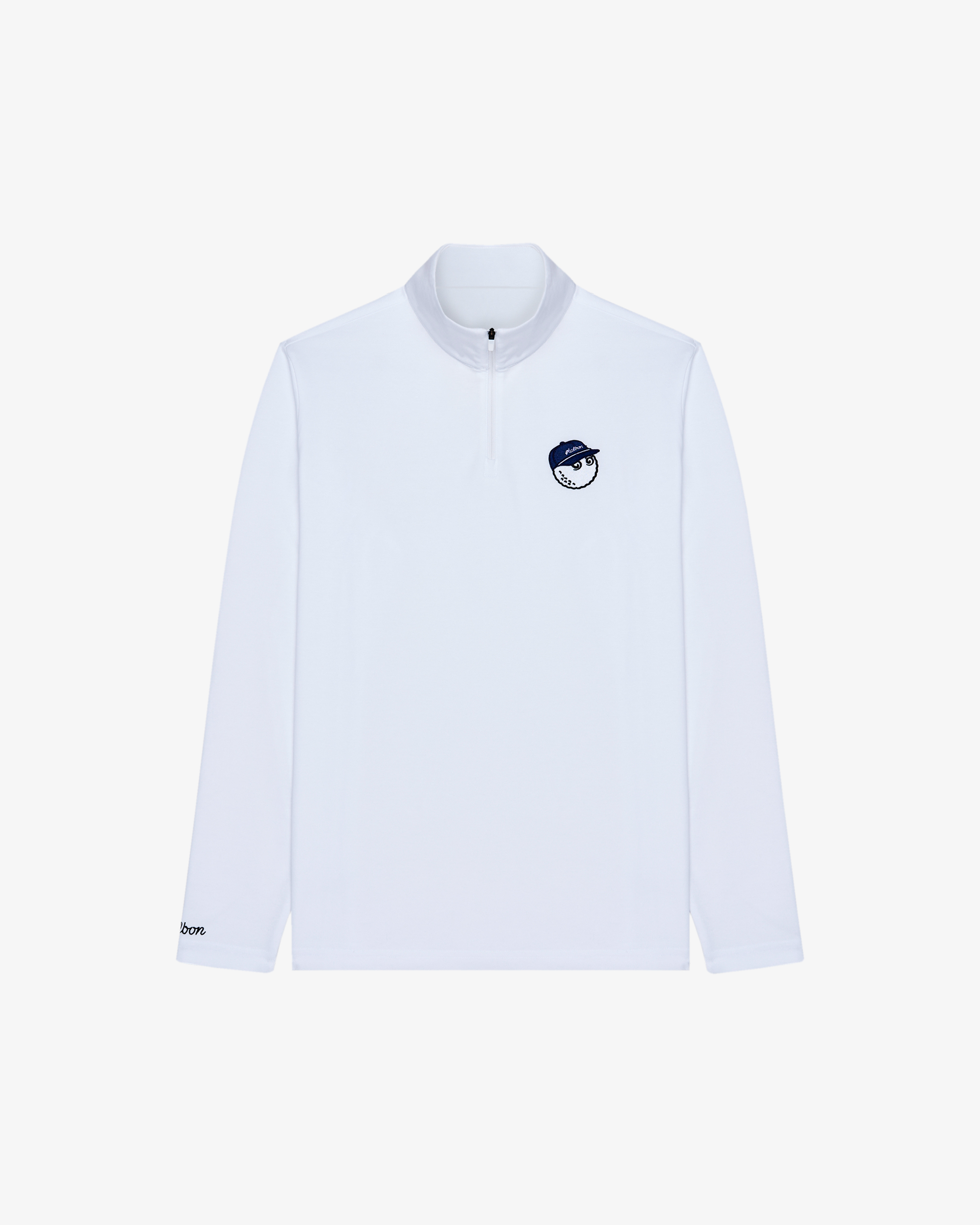 Malbon - Flyer Mid Layer in White