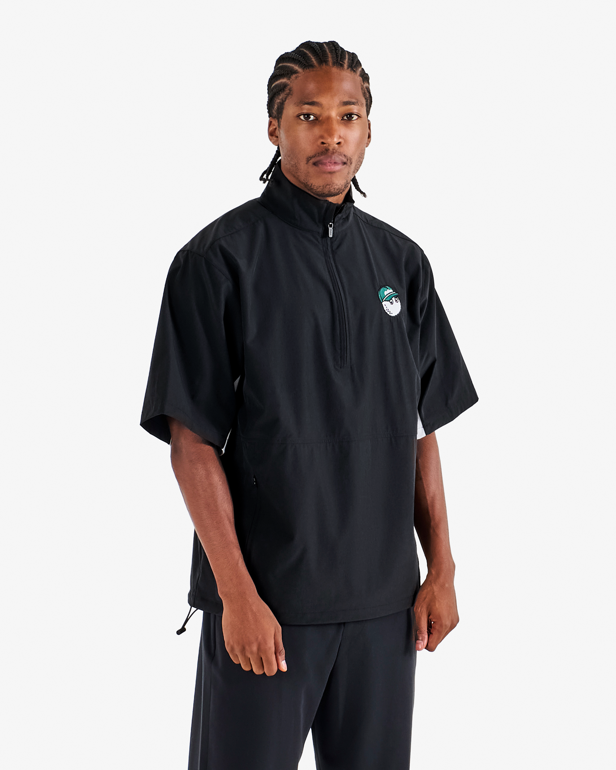 Malbon - Pine Windshirt in Black
