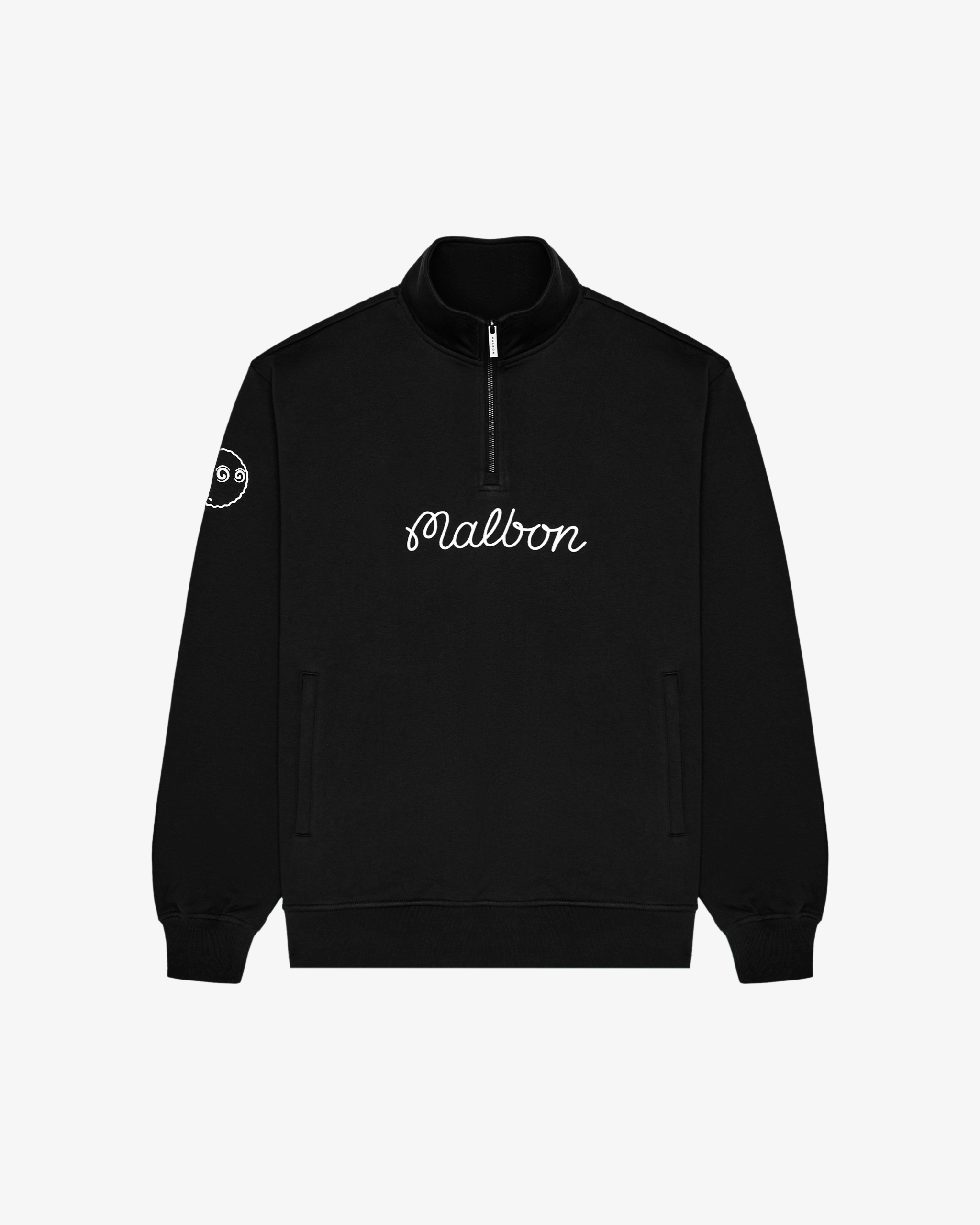 Malbon - Collegiate Sweatshirt in Black
