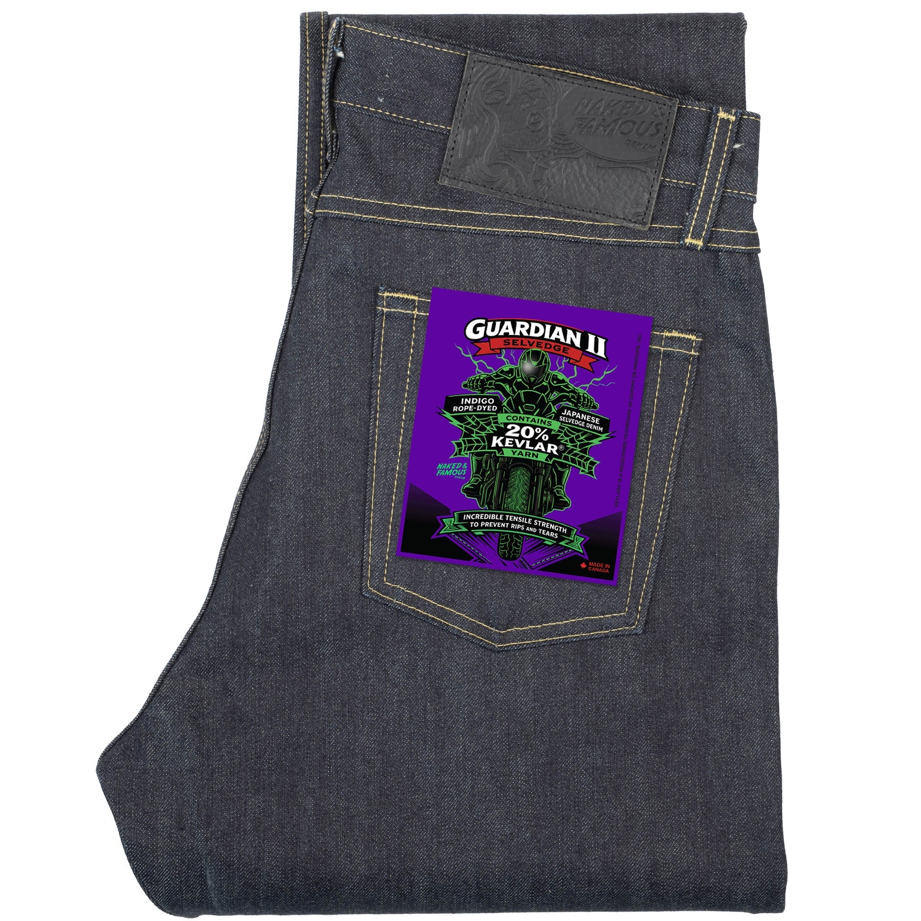 Naked & Famous Denim - True Guy in Guardian 2 Selvedge