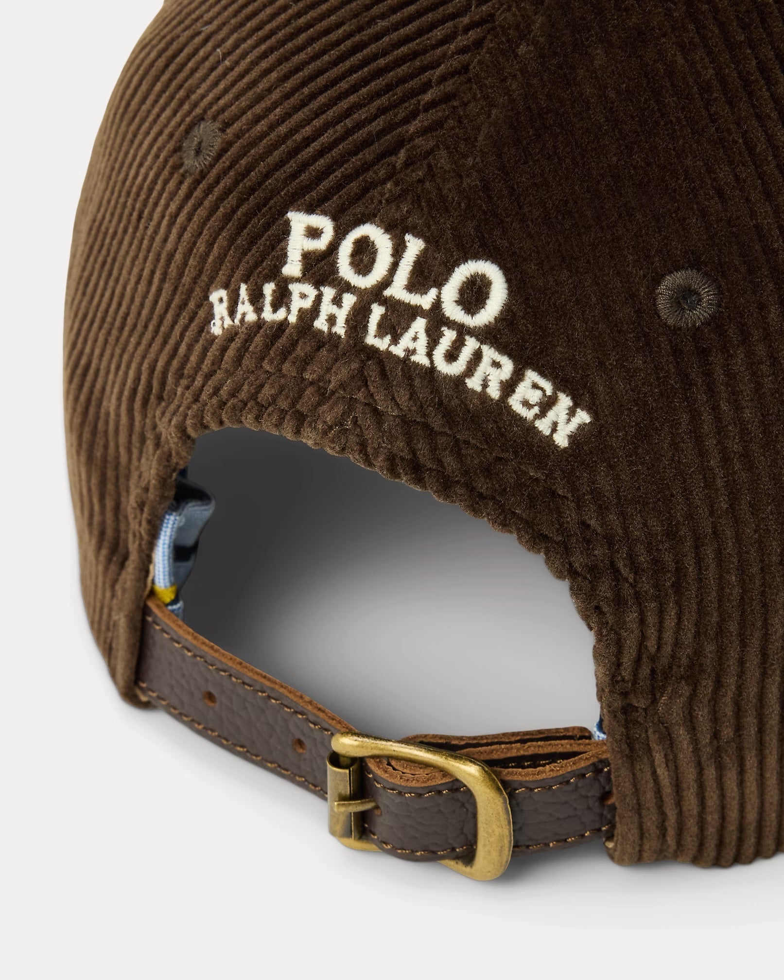 Polo Ralph Lauren - Corduroy Ball Cap in Dark Beech