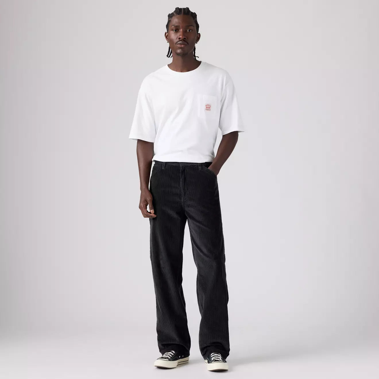 Levi’s - 568 Loose Straight Corduroy Carpenter Jeans in Perfect Storm
