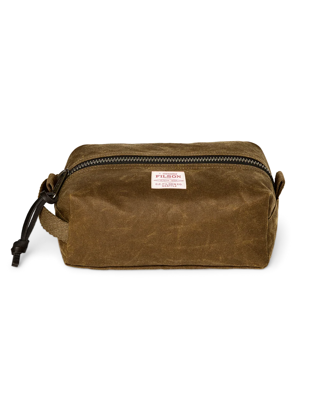 Filson - Tin Cloth Dopp Kit in Dark Tan