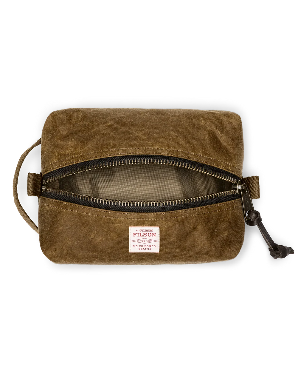 Filson - Tin Cloth Dopp Kit in Dark Tan