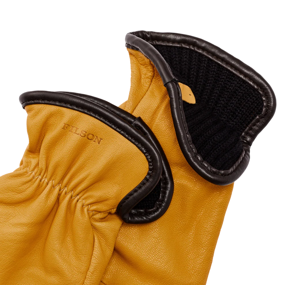 Filson - Original Lined Goatskin Gloves in Tan