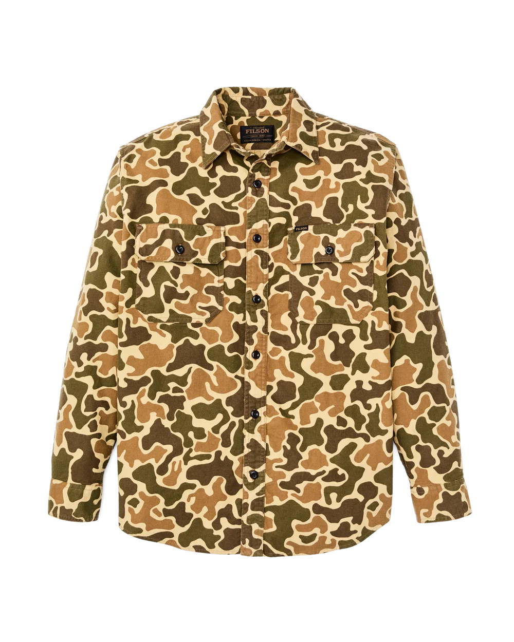 Filson - Field Flannel Shirt in Buckskin Camo