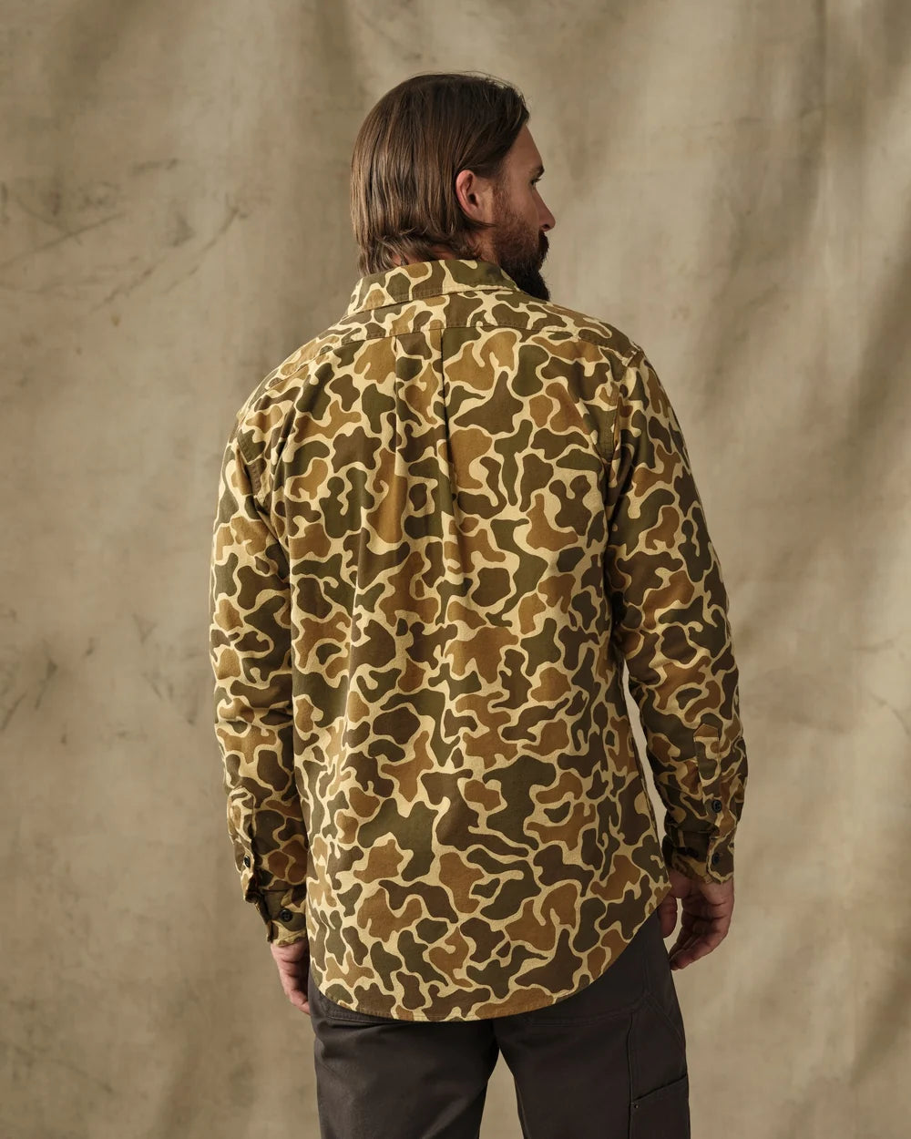 Filson - Field Flannel Shirt in Buckskin Camo
