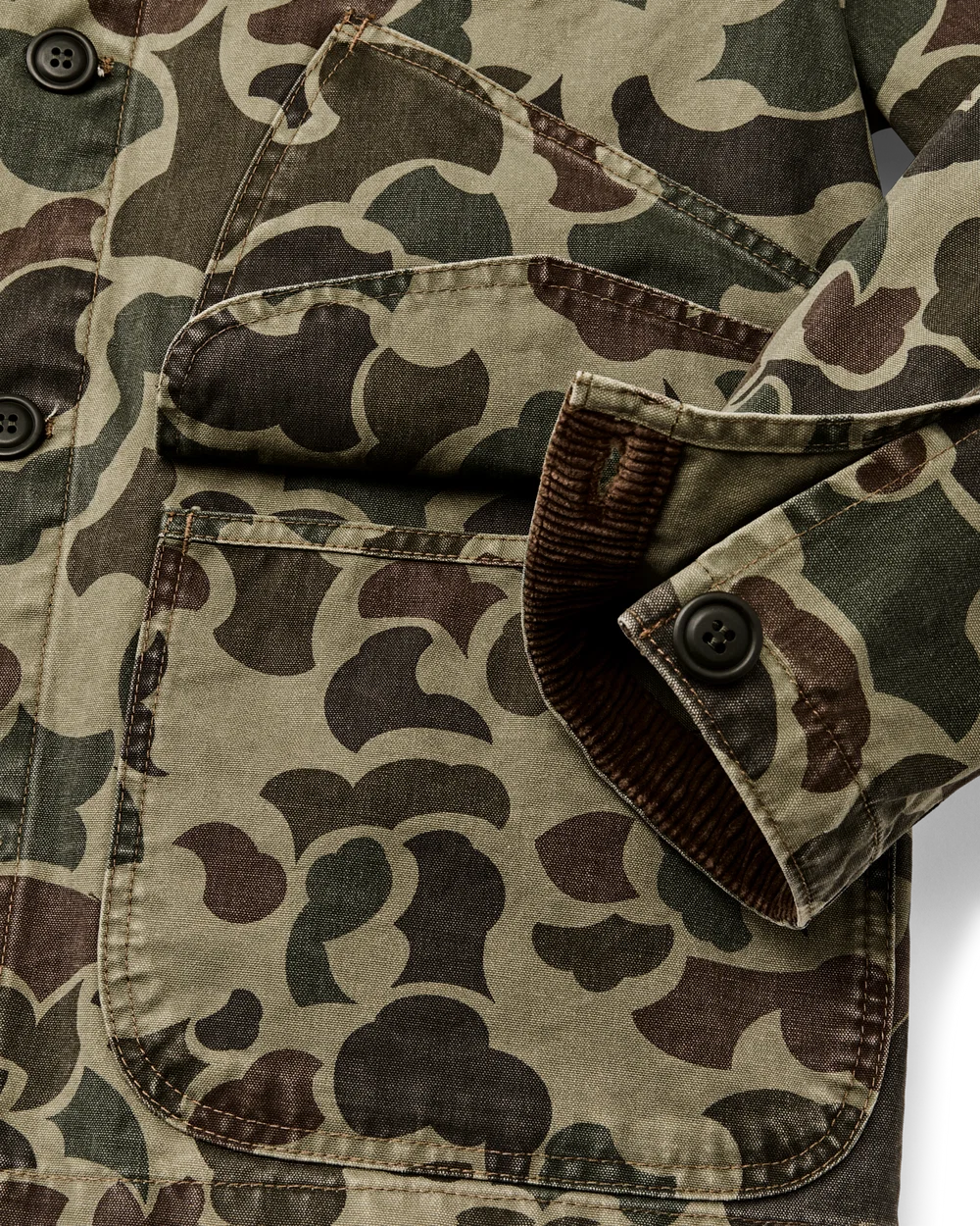 Filson - Canvas Outfitter Jacket in Tundra Shrub Camo