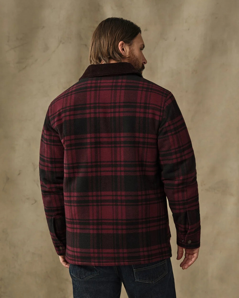 Filson - Spokane Insulated Cruiser in Port/Black Plaid