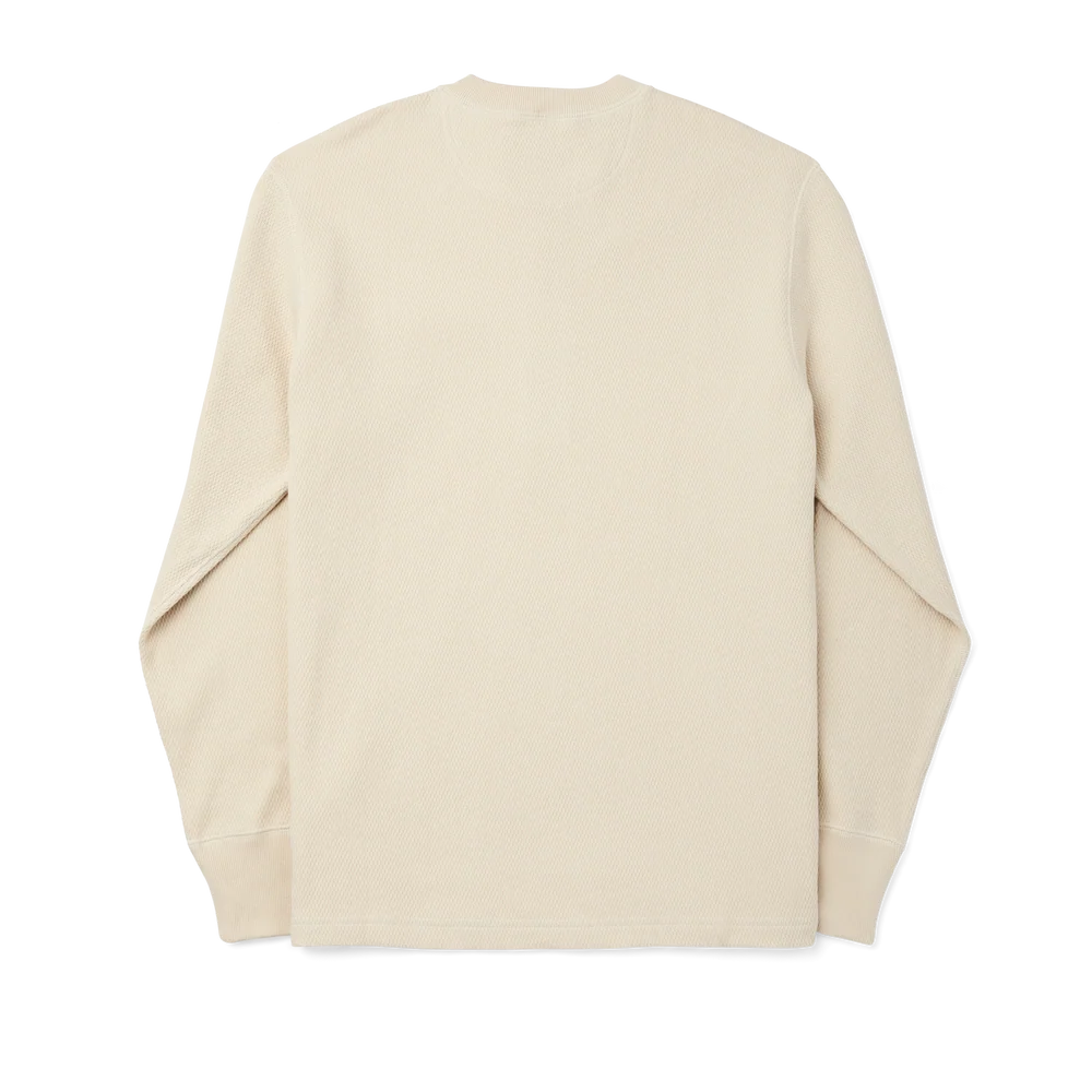 Filson - Waffle Knit Henley in Sand