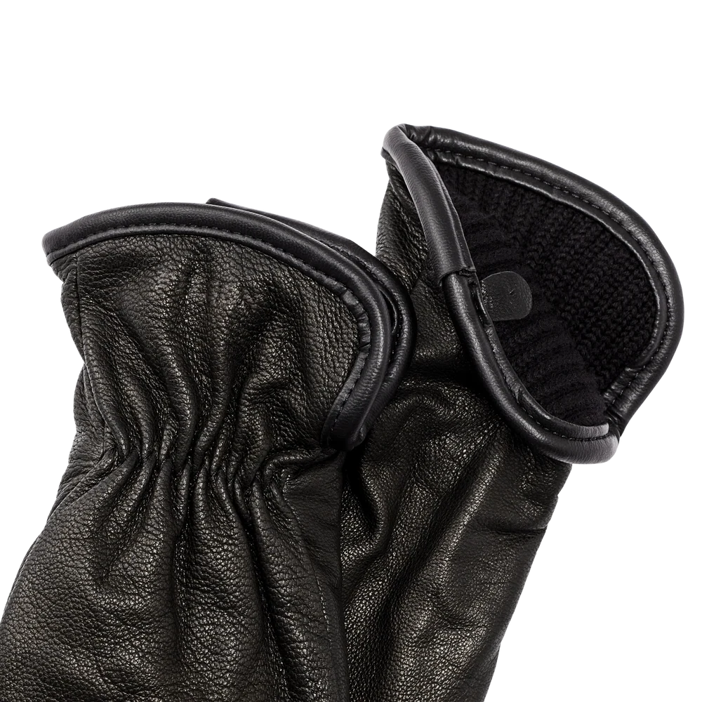 Filson - Original Lined Goatskin Gloves in Black