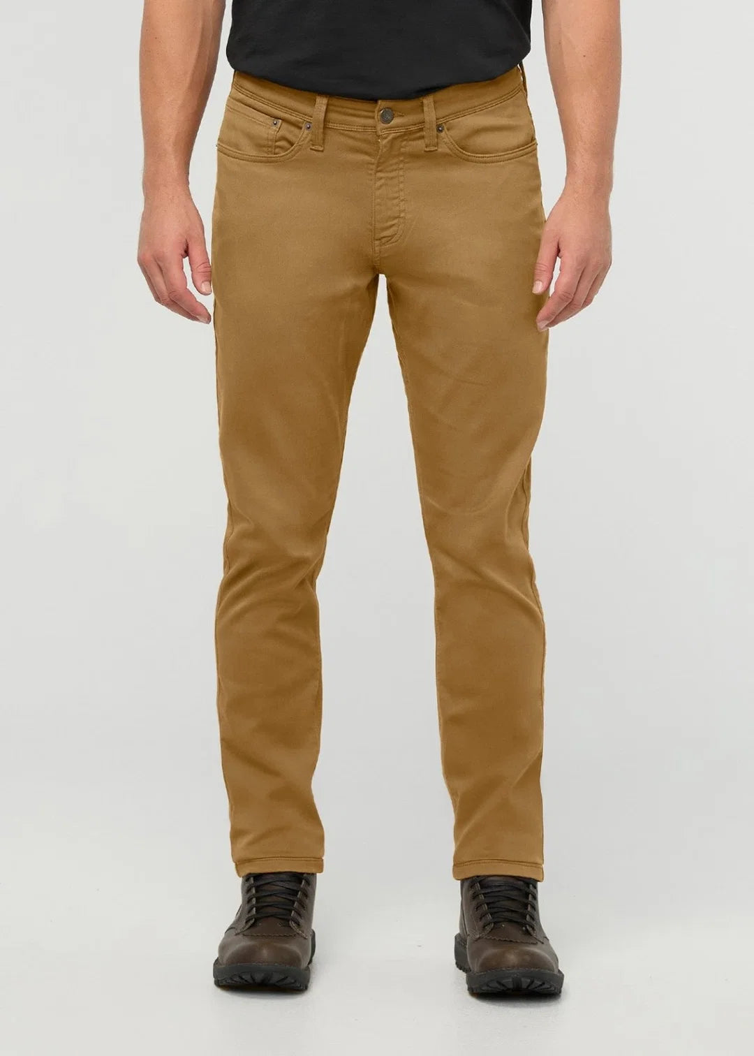 Duer - No Sweat Athletic Taper in Caramel