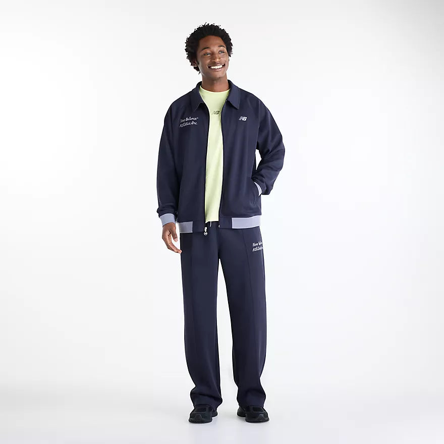New Balance - Sport Legacy Pique Jacket In Dark Night