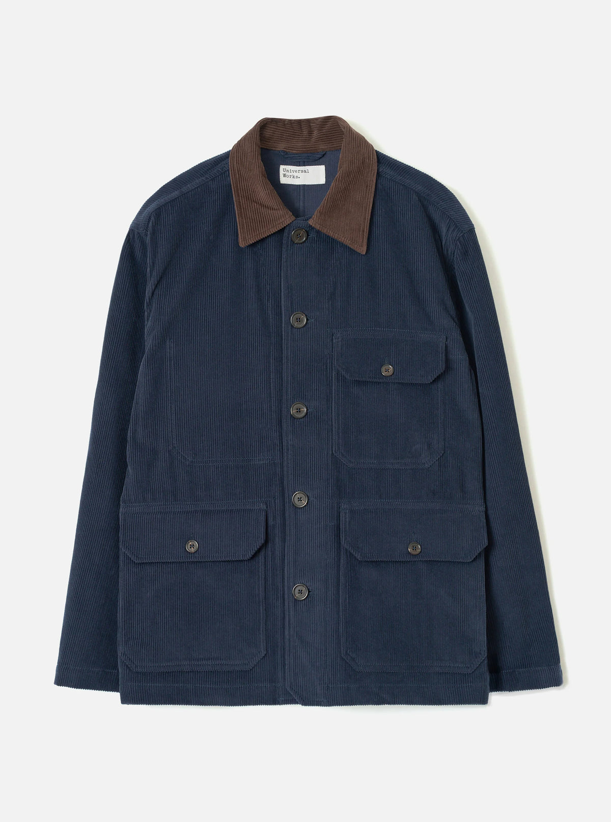 Universal Works - Utility Jacket in Dark Navy Cord