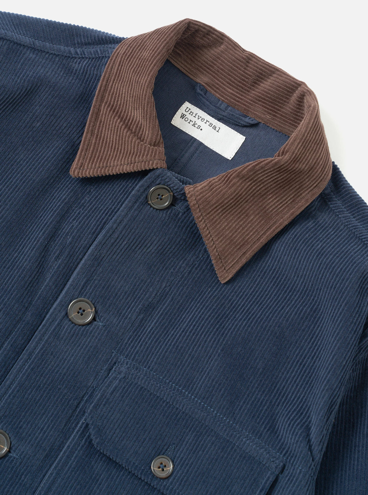Universal Works - Utility Jacket in Dark Navy Cord