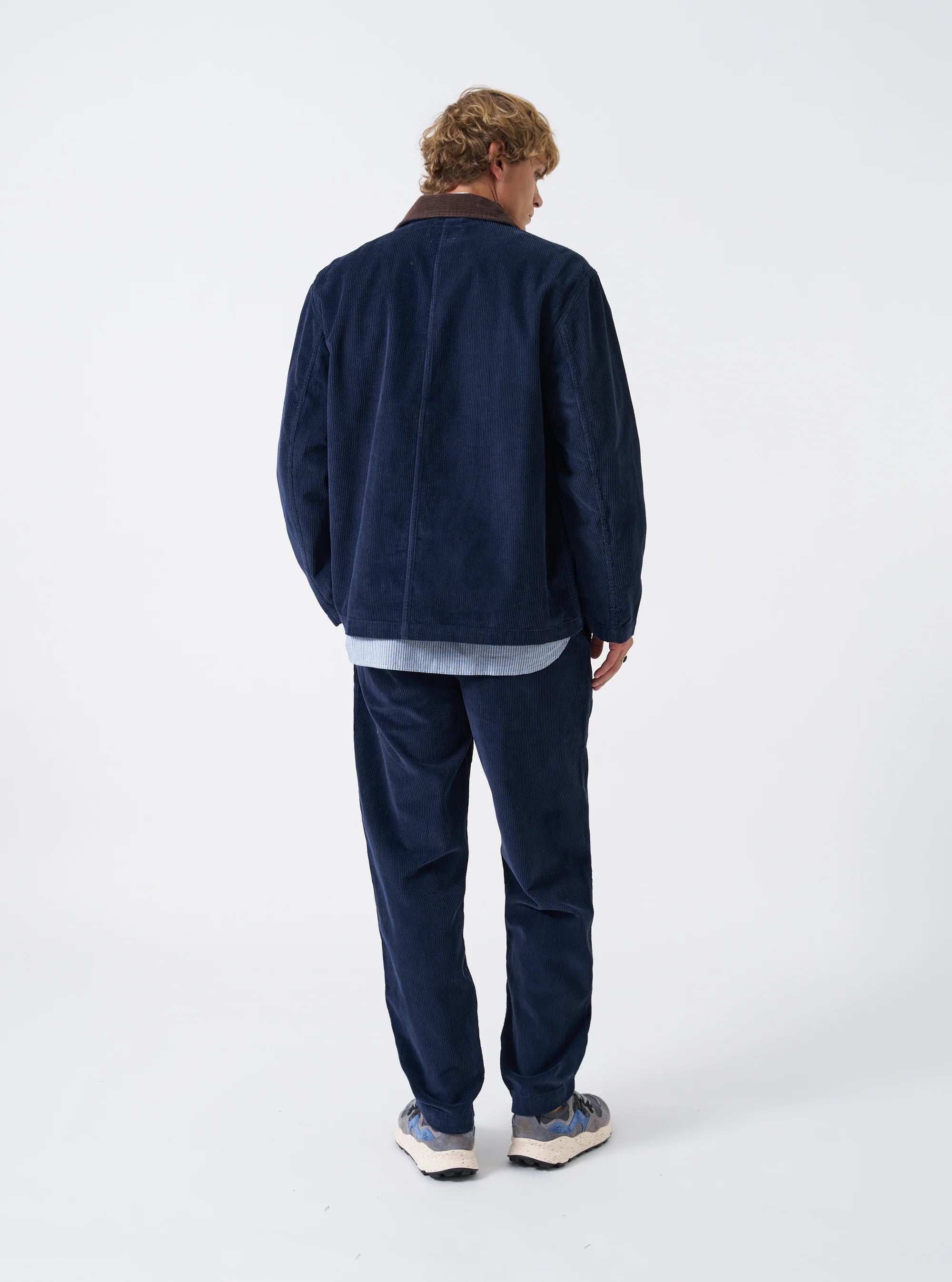 Universal Works - Utility Jacket in Dark Navy Cord