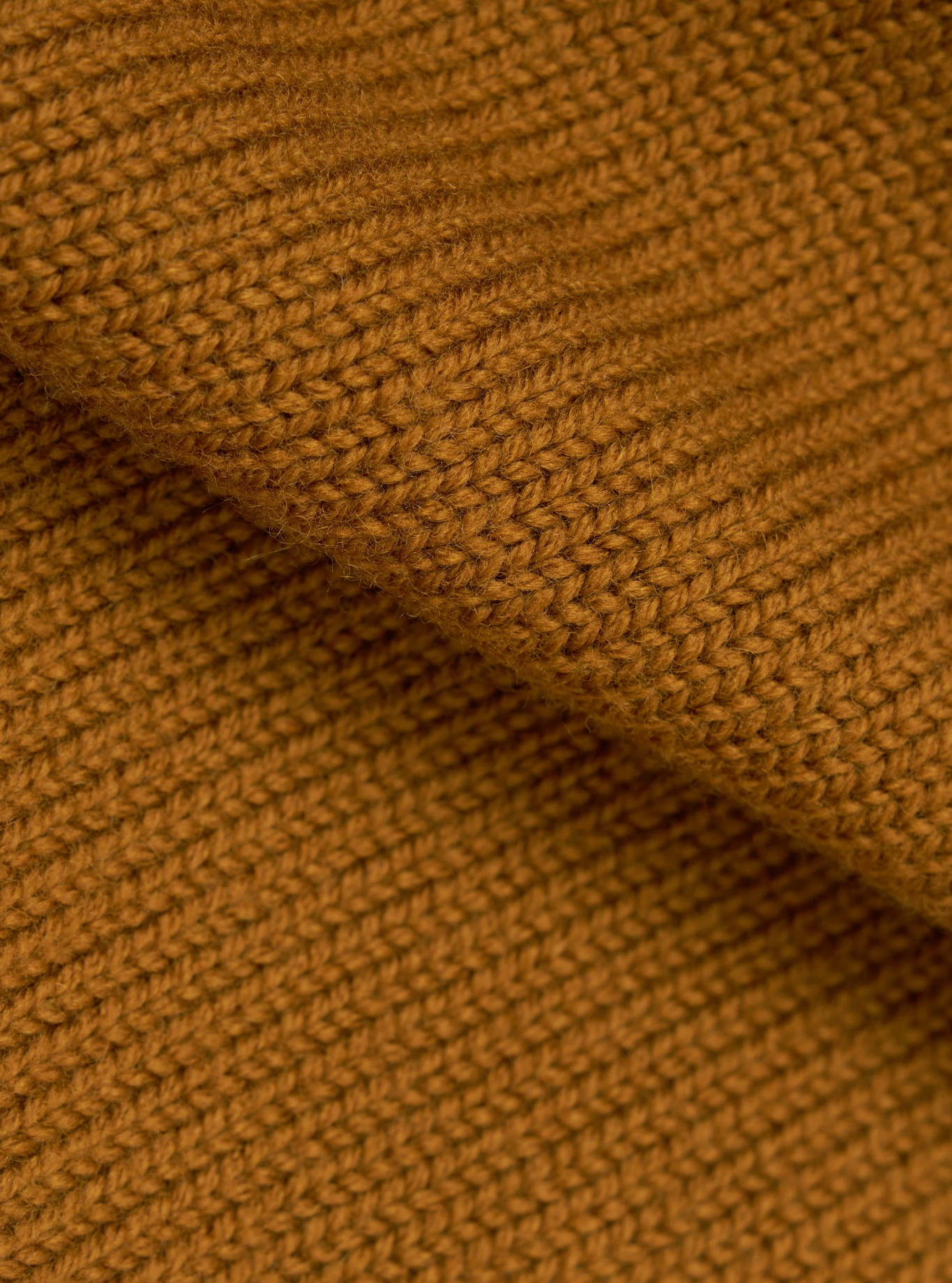 Universal Works - Curtis Sweater in Gold Shetland Wild