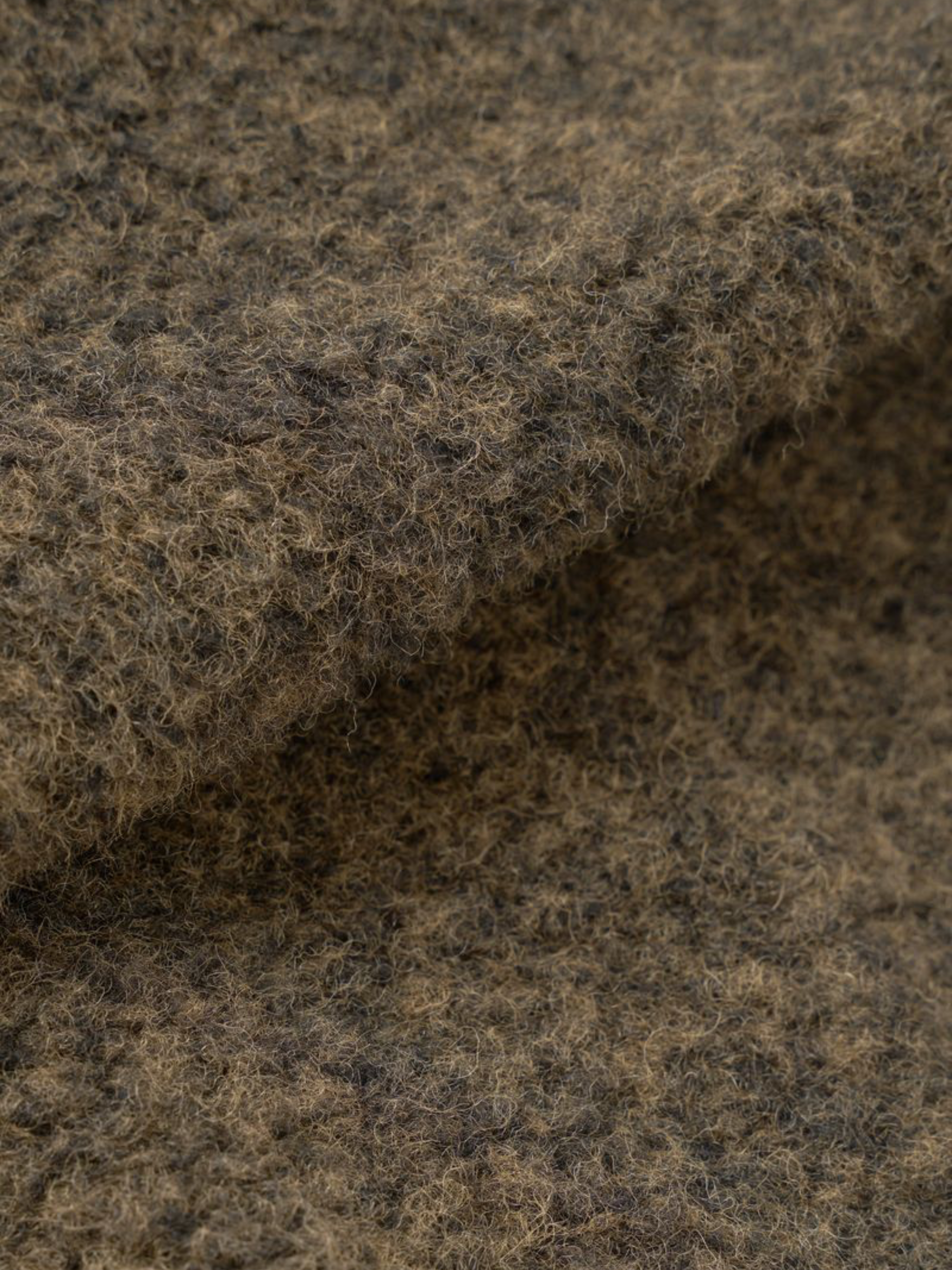 Universal Works - Lancaster Jacket in Brown Bouclet Fleece