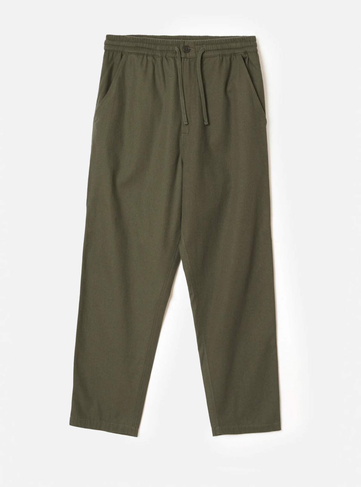 Universal Works - Hi Water Trouser in Olive Brushed Moleskin