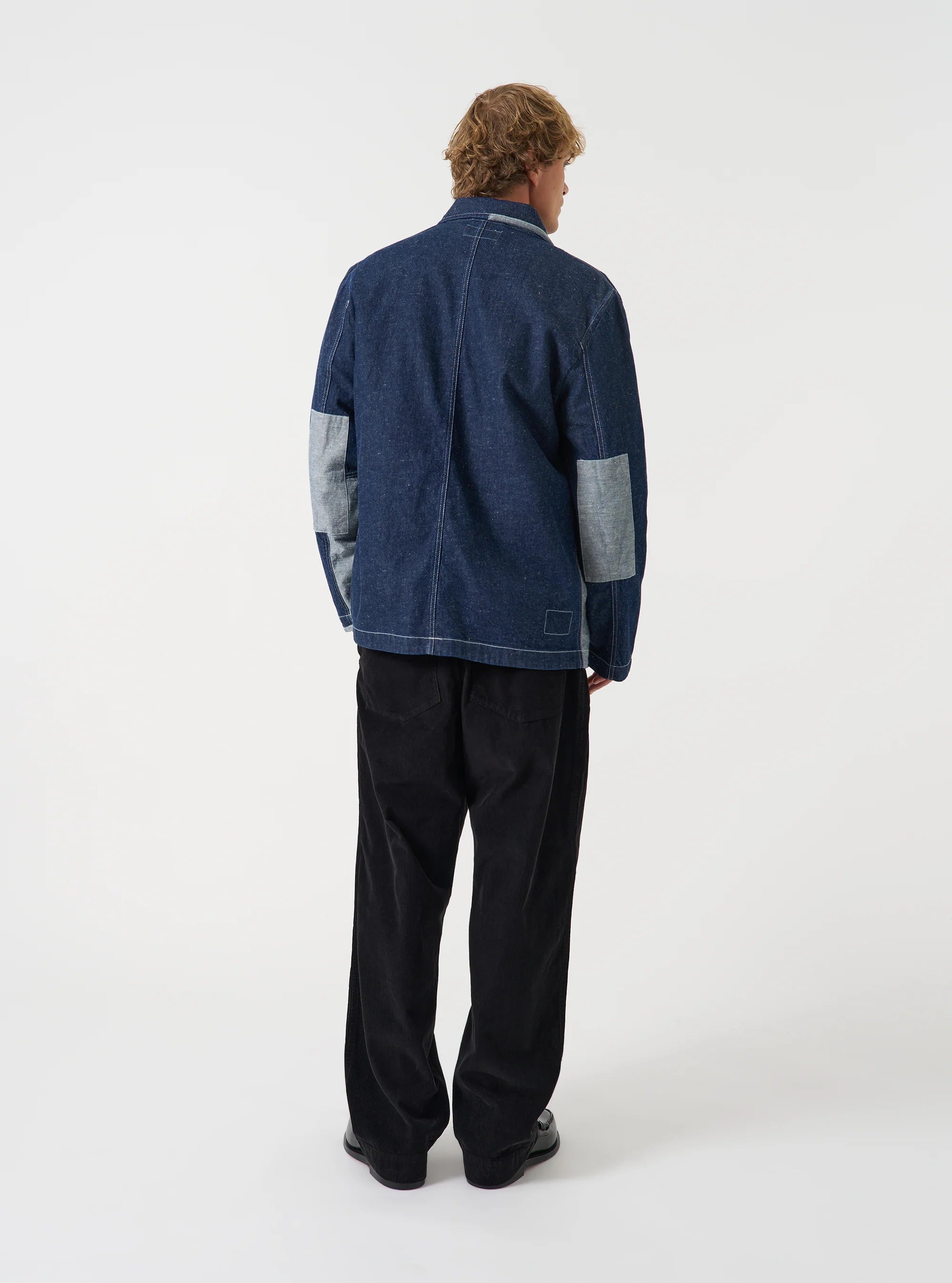 Universal Works - OG Bakers Chore Jacket in Indigo Future Denim