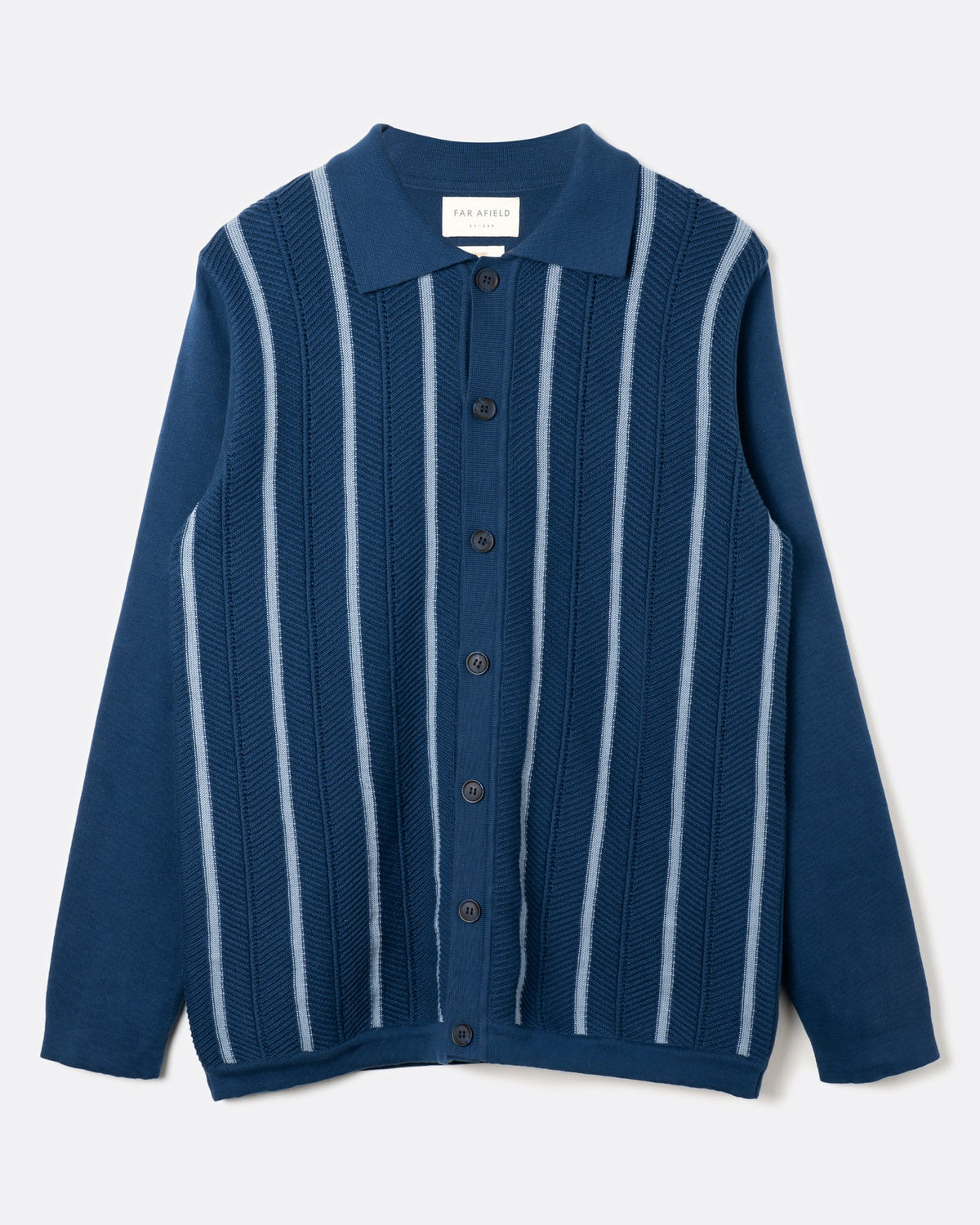 Far Afield - Zigger Herringbone Knit Shirt