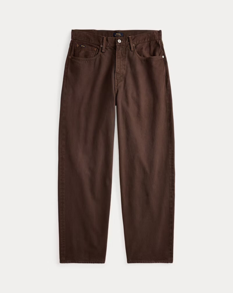 Polo Ralph Lauren - Rivington Relaxed Garment-Dyed Jean in Nutmeg Brown