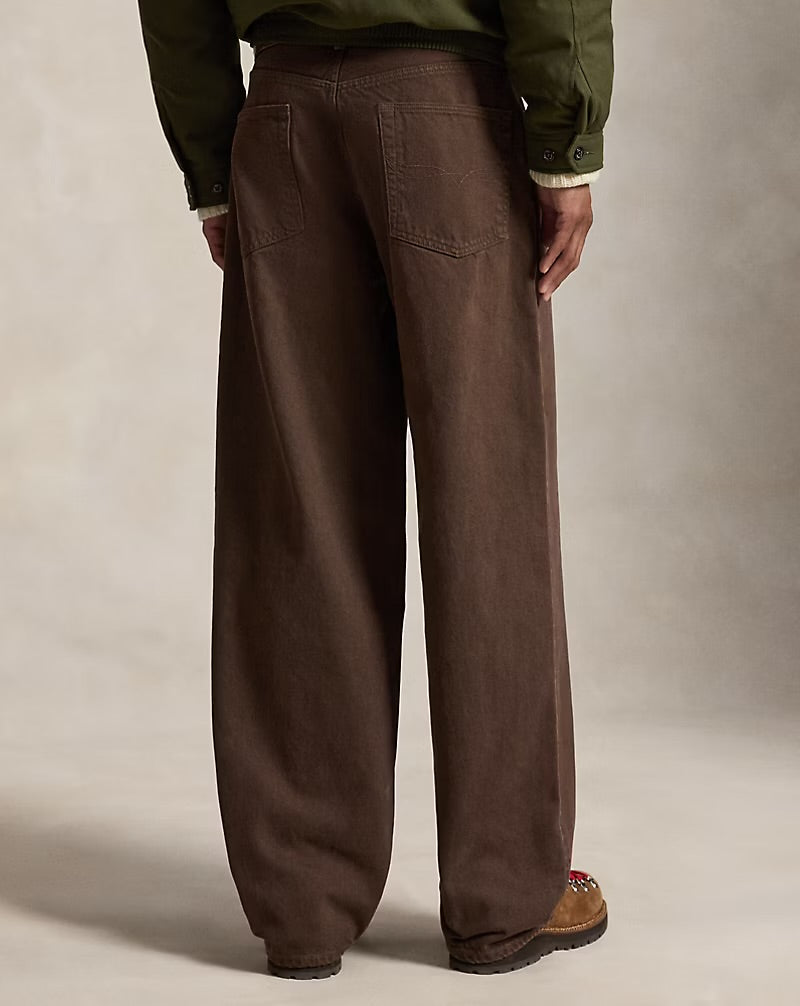 Polo Ralph Lauren - Rivington Relaxed Garment-Dyed Jean in Nutmeg Brown