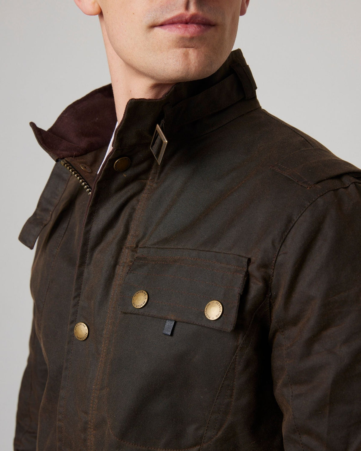 Peregrine - Bexley Jacket in Brown