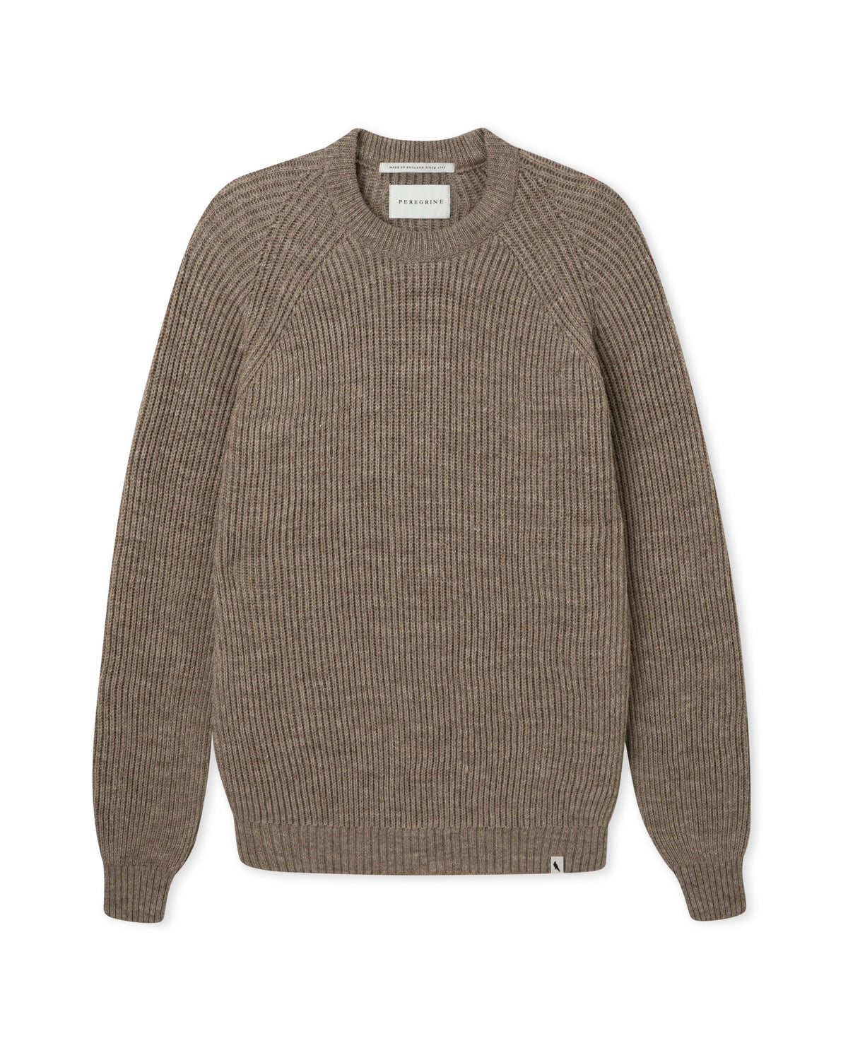 Peregrine - Ford Crew Jumper in Oak Merino