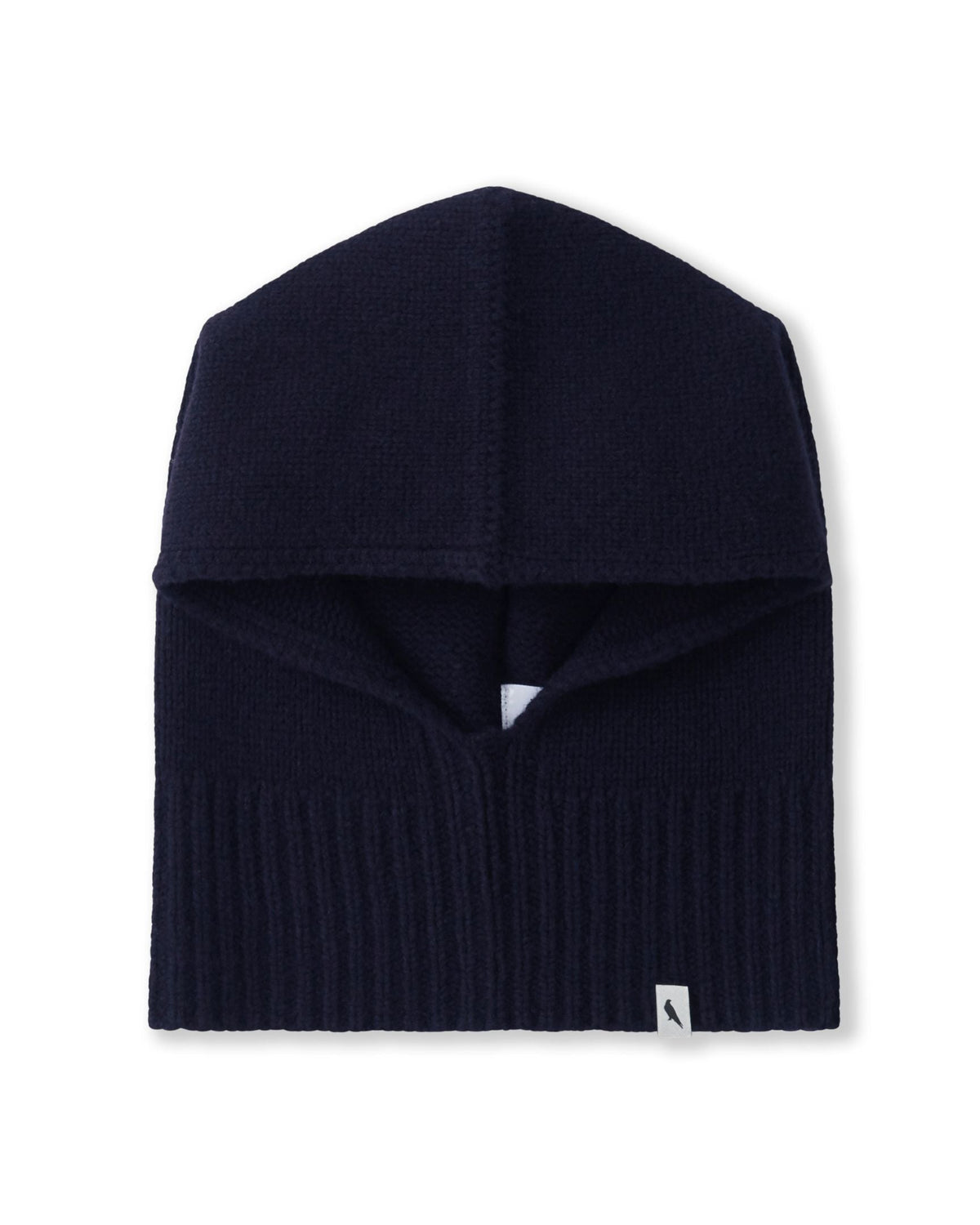 Peregrine - Avening Knitted Hood in Navy