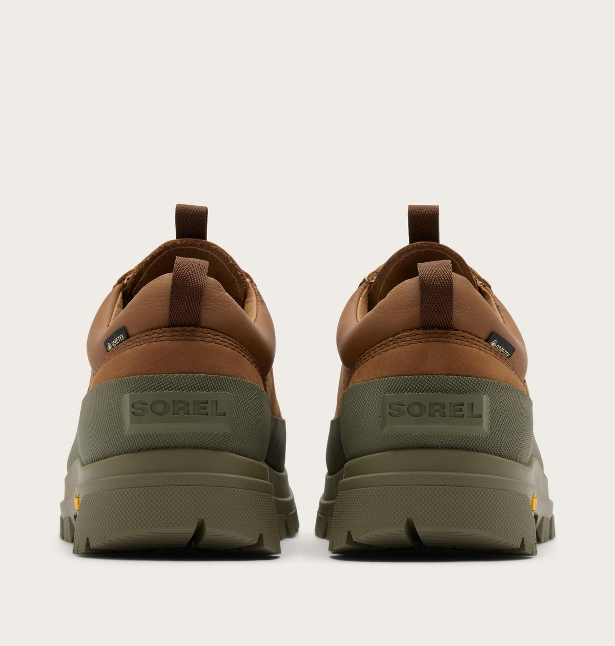 SOREL - Daystorm Nomad GTX Men's Shoe in Velvet Tan and Stone Green