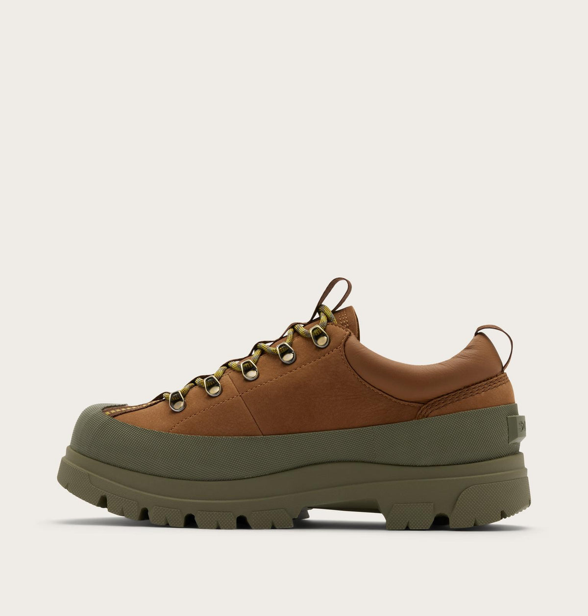 SOREL - Daystorm Nomad GTX Men's Shoe in Velvet Tan and Stone Green
