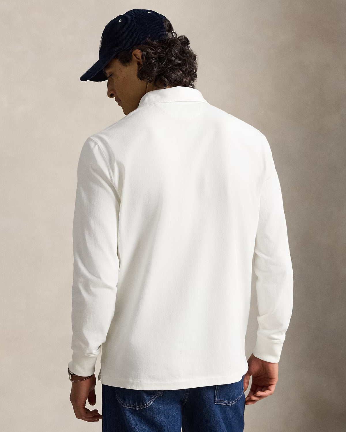 Polo Ralph Lauren - The Iconic Rugby Shirt in Trophy Cream