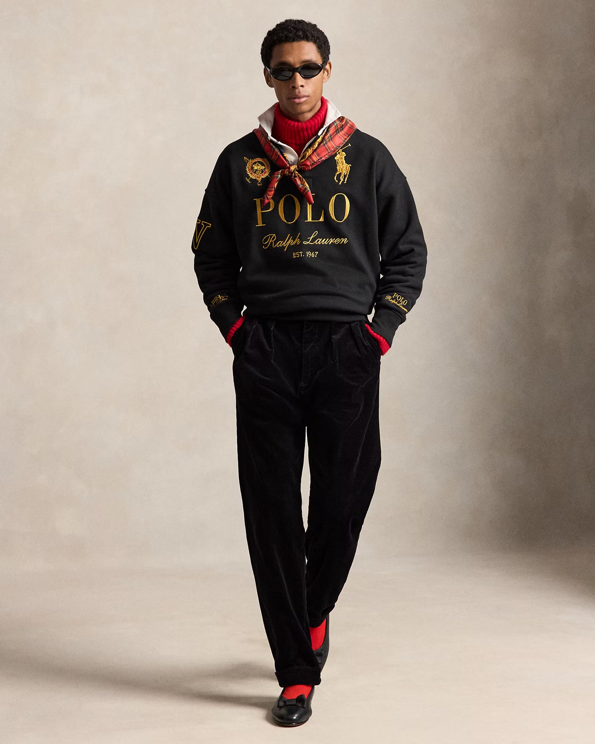 Polo Ralph Lauren - Relaxed Fit Big Pony Rugby Sweatshirt