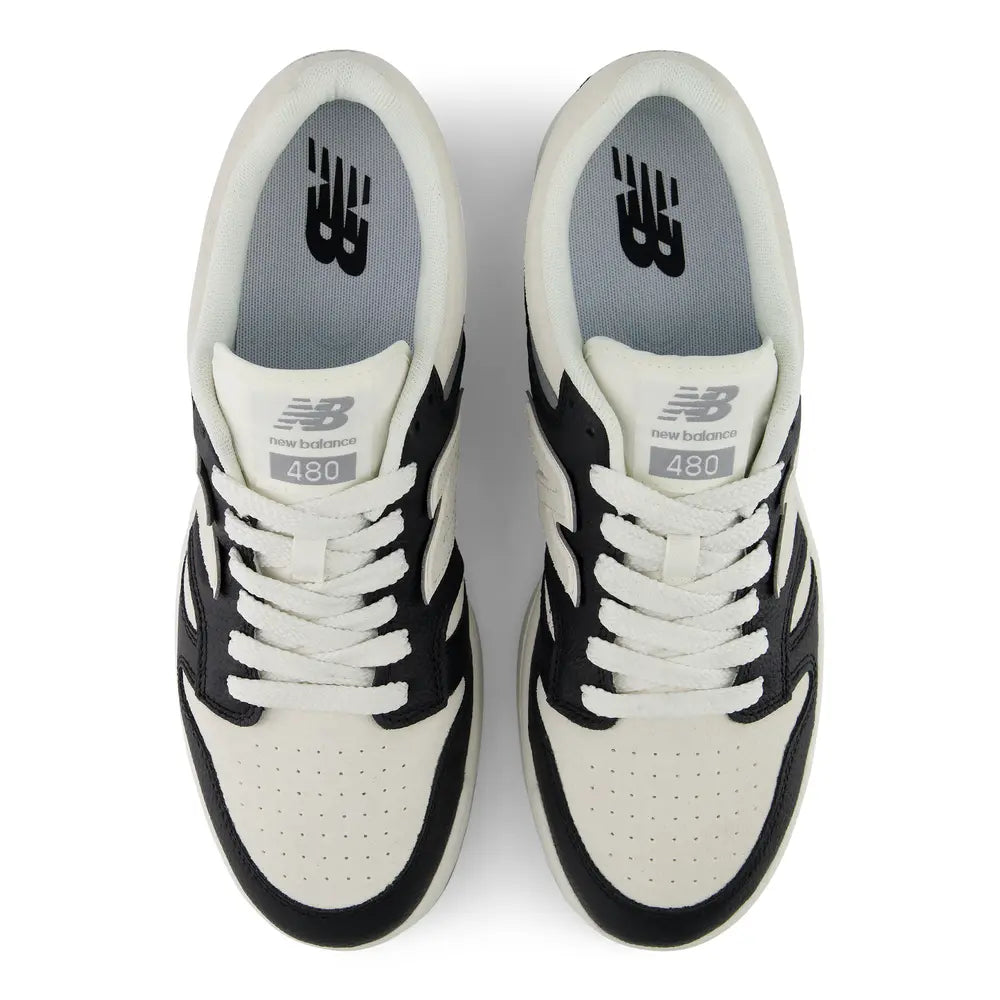 New Balance - 480P in Black and Sea Salt