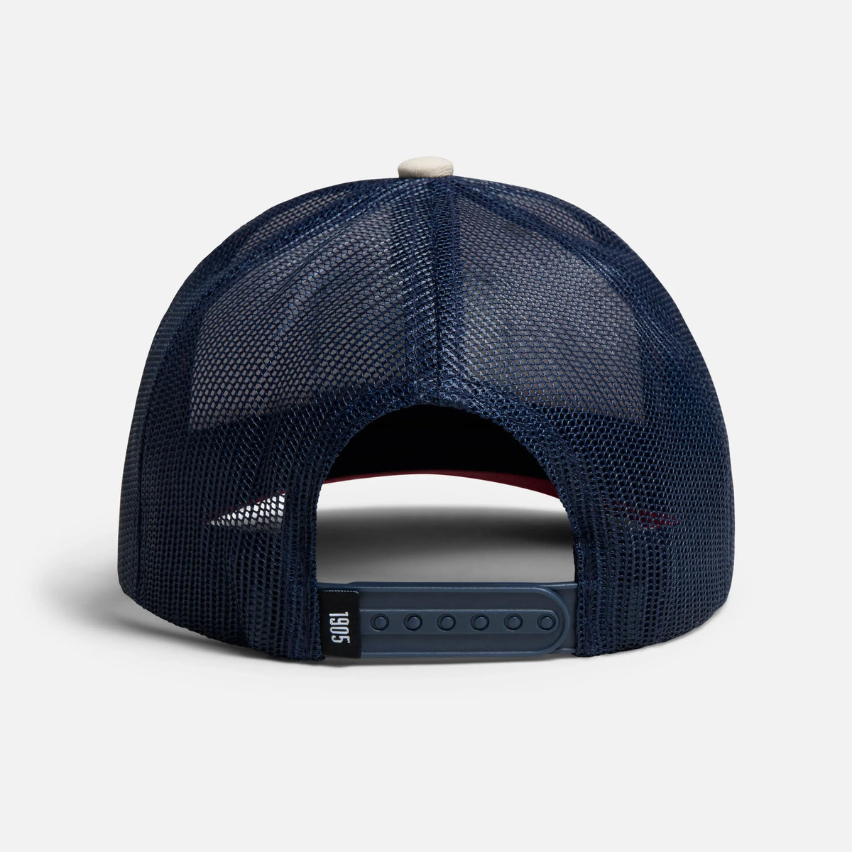 Red Wing - Pro Trucker Cap in Stone/Red/Navy