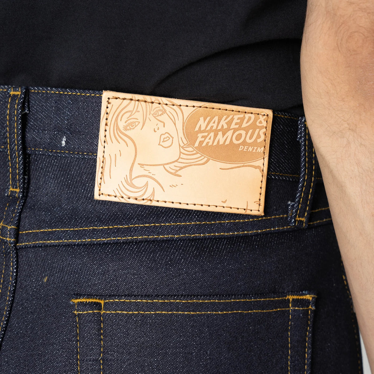 Naked & Famous Denim - True Guy in Elephant 2 Reborn
