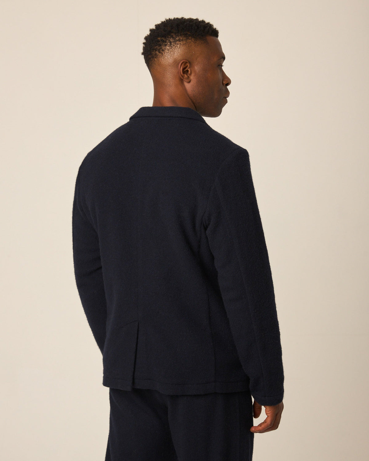 Peregrine - Regent Wool Blazer in Navy