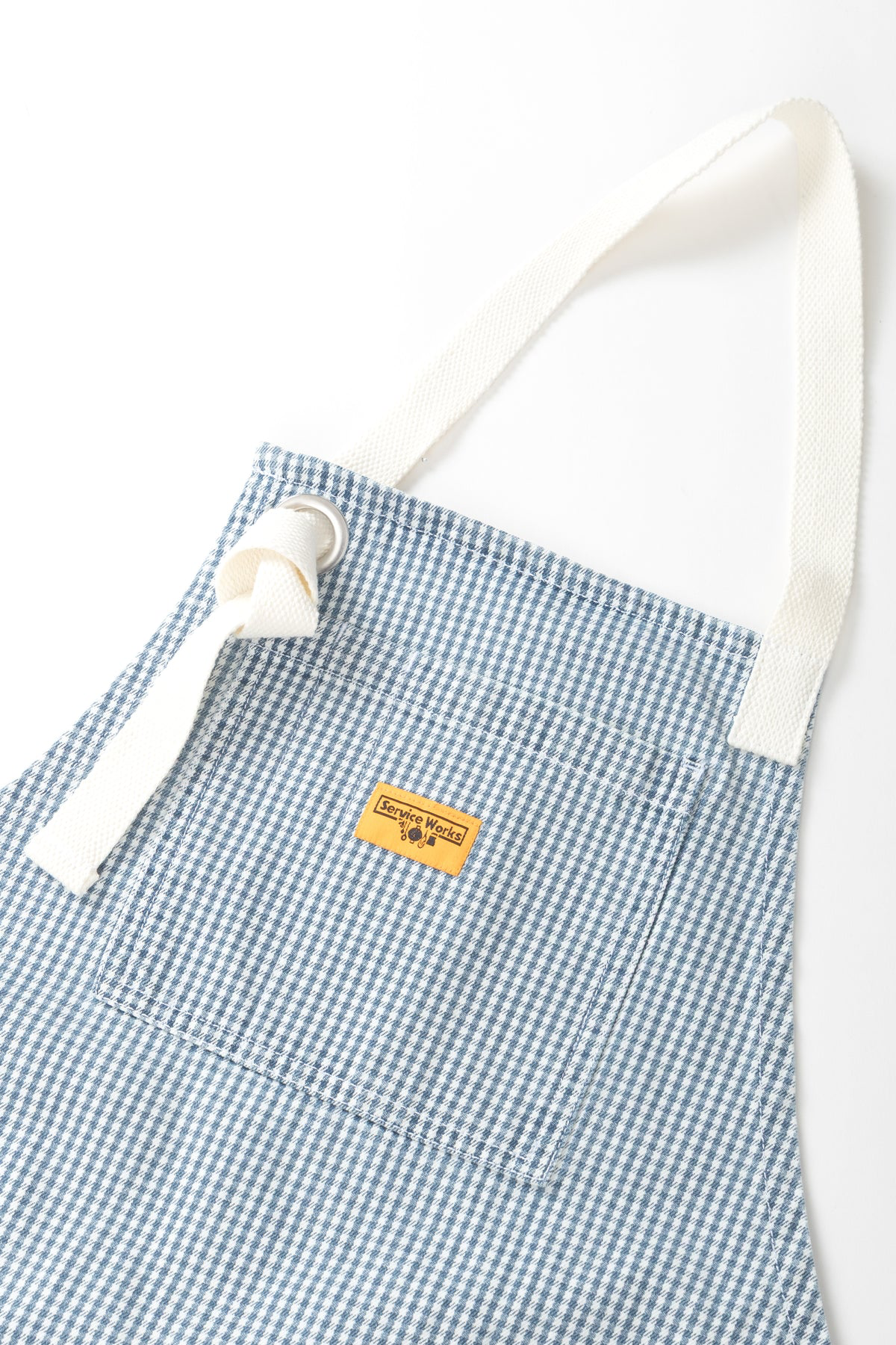 Service Works - House Gingham Apron in Blue
