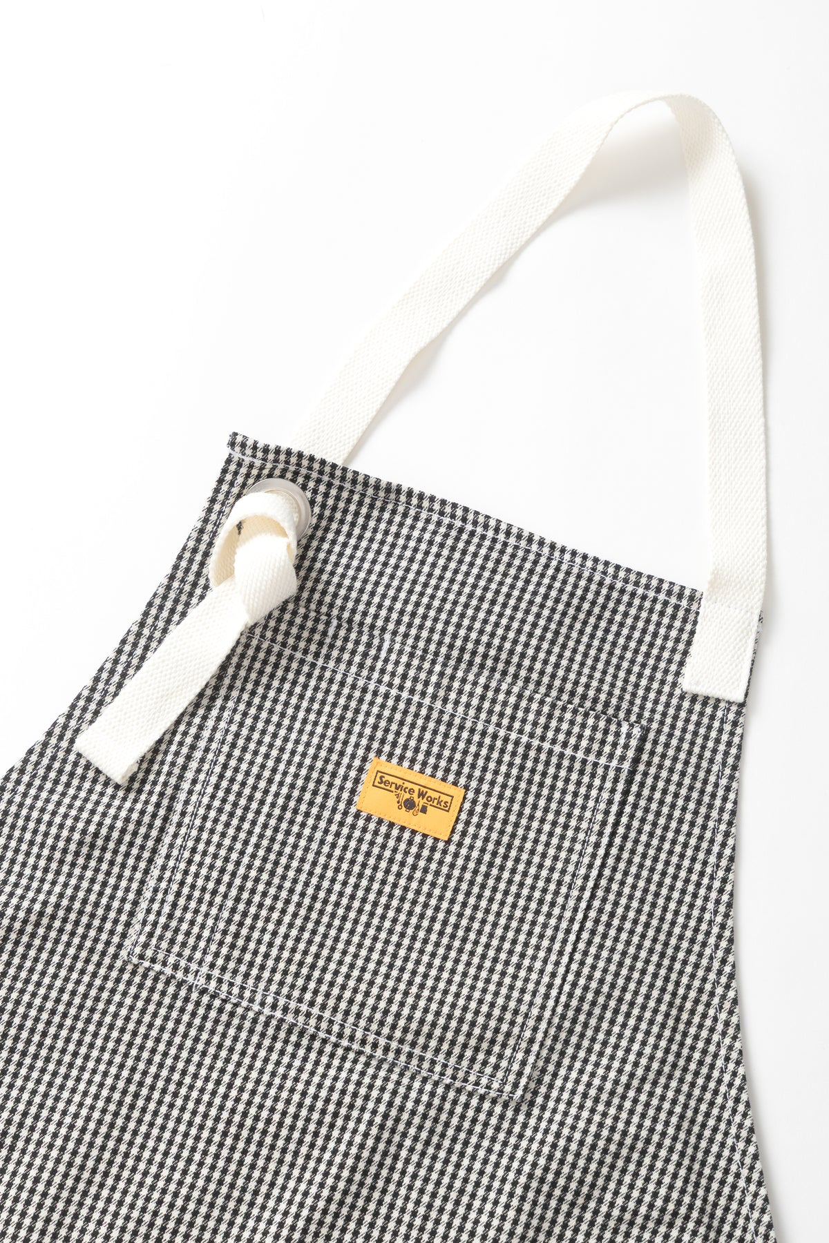 Service Works - House Gingham Apron in Black