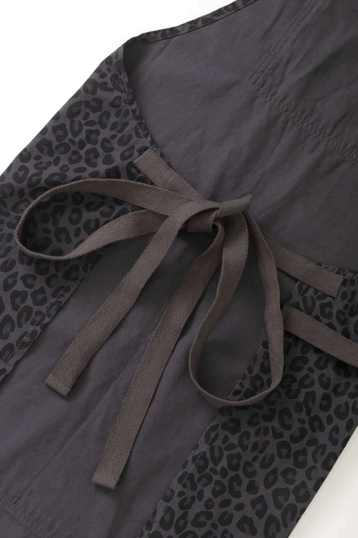 Service Works - Patterned Apron in Black Leopard