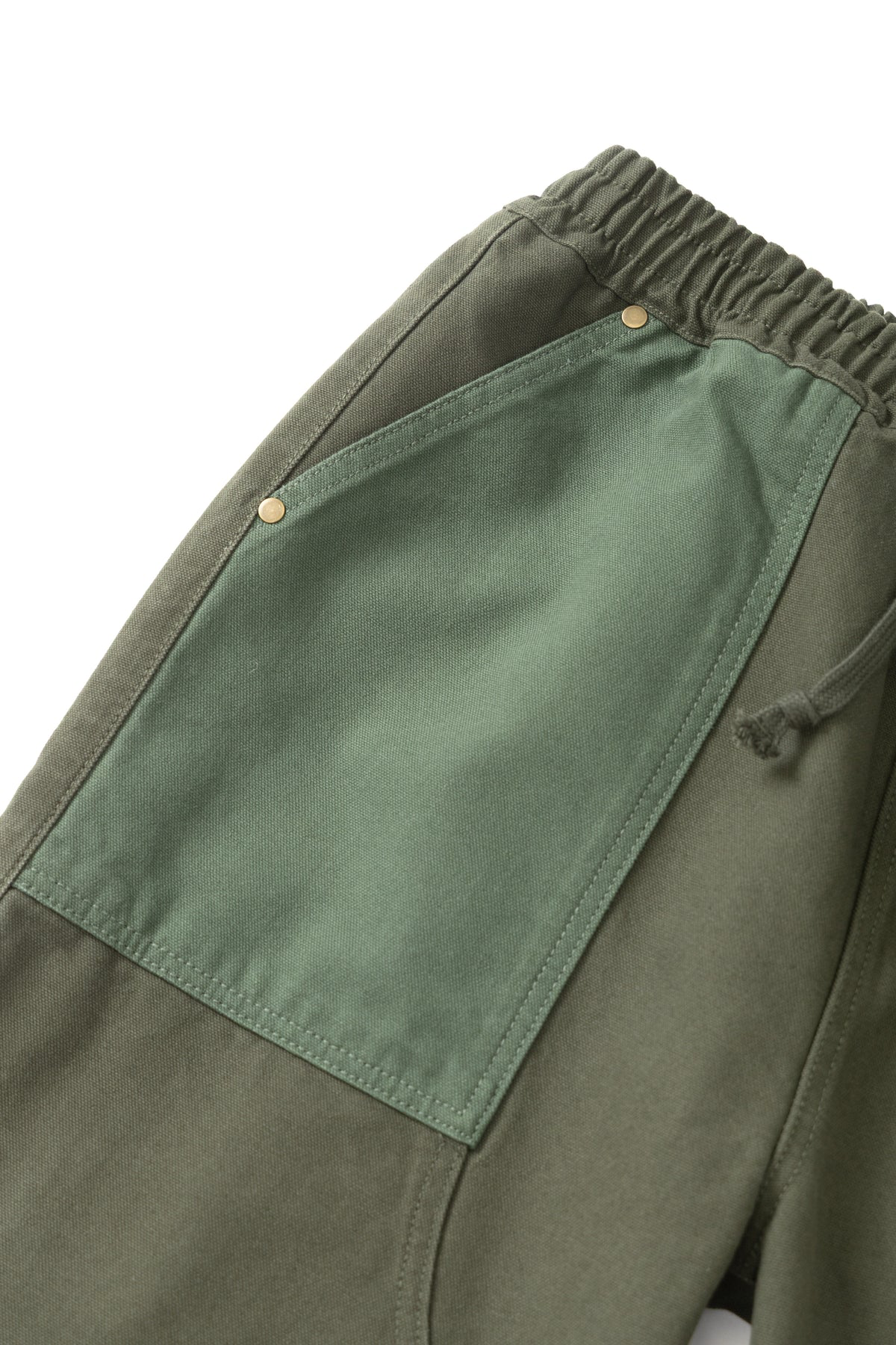 Service Works - Patchwork Utility Chef Pants in Green