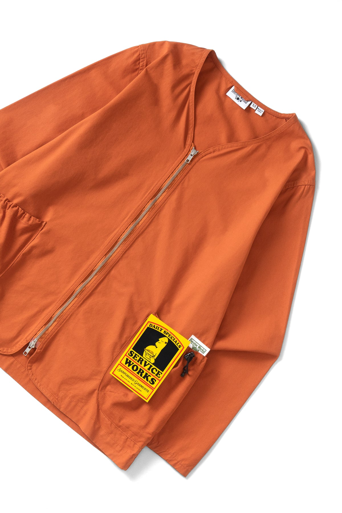 Service Works - Tech Twill Gardening Liner in Rust