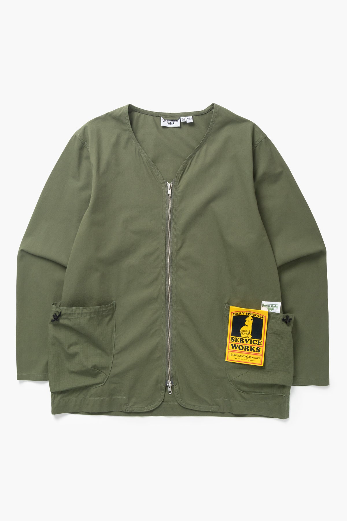 Service Works - Tech Twill Gardening Liner in Olive